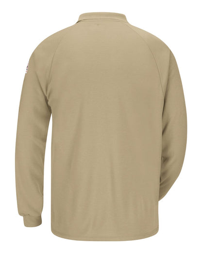 BLANK SMP2 Men's Classic Long Sleeve Polo - CoolTouch®2