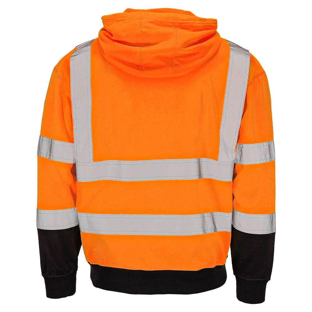 BLANK DHP1632 Hi-Vis Class 3 Viz-Tuff™ Fleece Pullover Hoodie