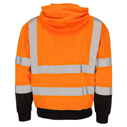 BLANK DHP1632 Hi-Vis Class 3 Viz-Tuff™ Fleece Pullover Hoodie