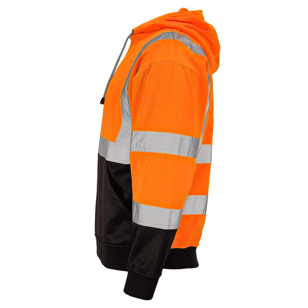 BLANK DHP1632 Hi-Vis Class 3 Viz-Tuff™ Fleece Pullover Hoodie
