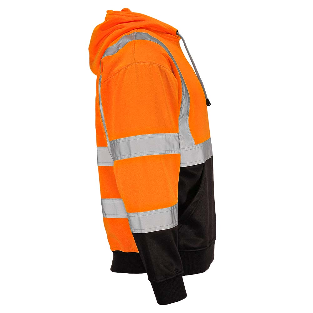 BLANK DHP1632 Hi-Vis Class 3 Viz-Tuff™ Fleece Pullover Hoodie