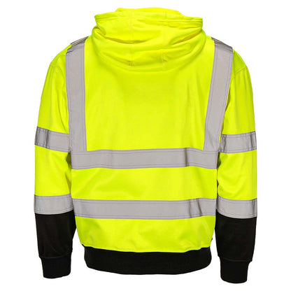 BLANK DHP1632 Hi-Vis Class 3 Viz-Tuff™ Fleece Pullover Hoodie