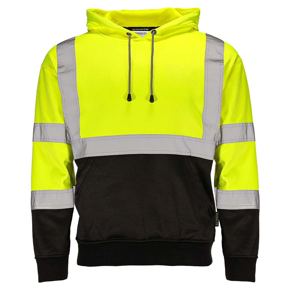 BLANK DHP1632 Hi-Vis Class 3 Viz-Tuff™ Fleece Pullover Hoodie