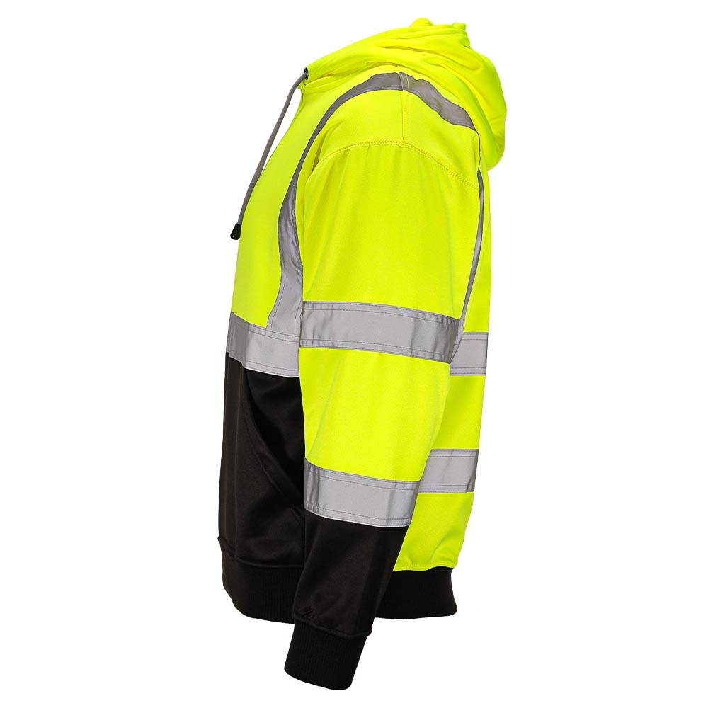 BLANK DHP1632 Hi-Vis Class 3 Viz-Tuff™ Fleece Pullover Hoodie