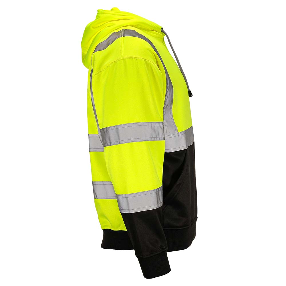 BLANK DHP1632 Hi-Vis Class 3 Viz-Tuff™ Fleece Pullover Hoodie