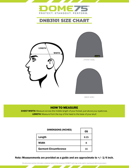 BLANK DBN3101 Hi-Vis Thermal Beanie