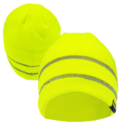 BLANK DNB3341 Hi-Vis Reflective Thermal Beanie