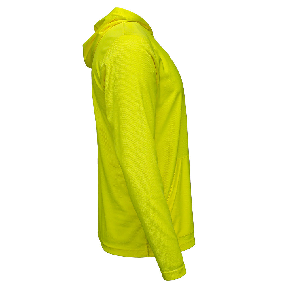 BLANK DSH1401 Enhanced Visibility Long Sleeve Hooded Safety Shirt