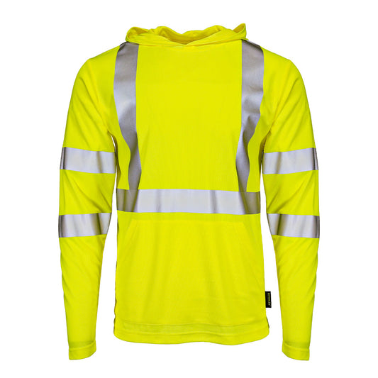 DSH1431 Class 3 Long Sleeve Hooded Safety Shirt