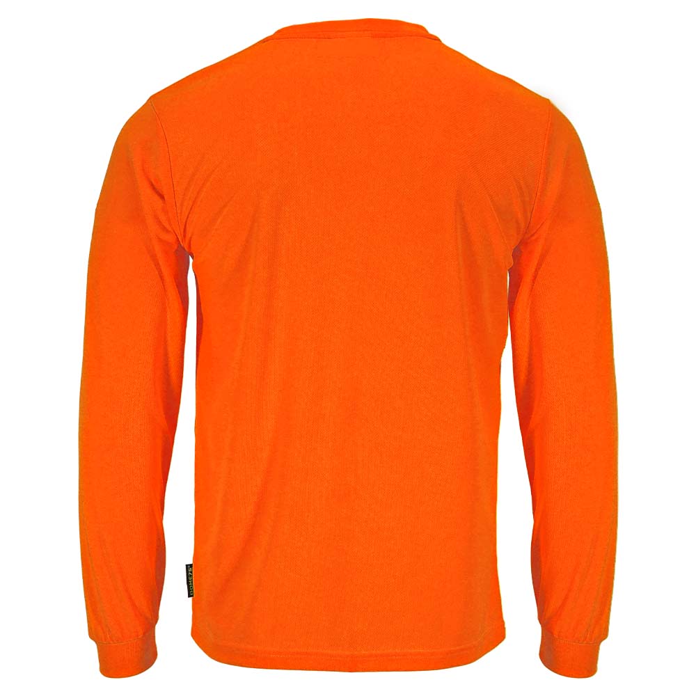 BLANK DSL1401 Hi-Vis Viz-Dri™ Long Sleeve Safety Shirt