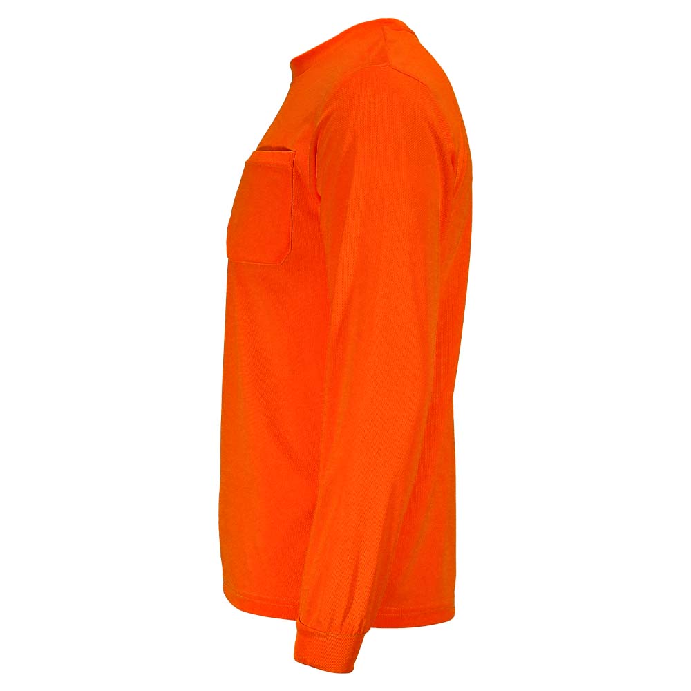 BLANK DSL1401 Hi-Vis Viz-Dri™ Long Sleeve Safety Shirt