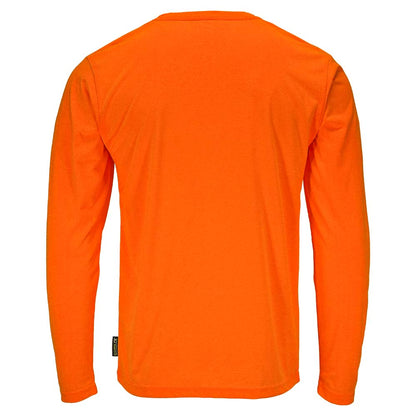 BLANK DSL2601 Hi-Vis Viz-Tuff™ Jersey Long Sleeve Pocket Safety Shirt