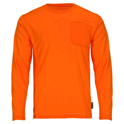 BLANK DSL2601 Hi-Vis Viz-Tuff™ Jersey Long Sleeve Pocket Safety Shirt