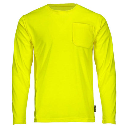 BLANK DSL2601 Hi-Vis Viz-Tuff™ Jersey Long Sleeve Pocket Safety Shirt