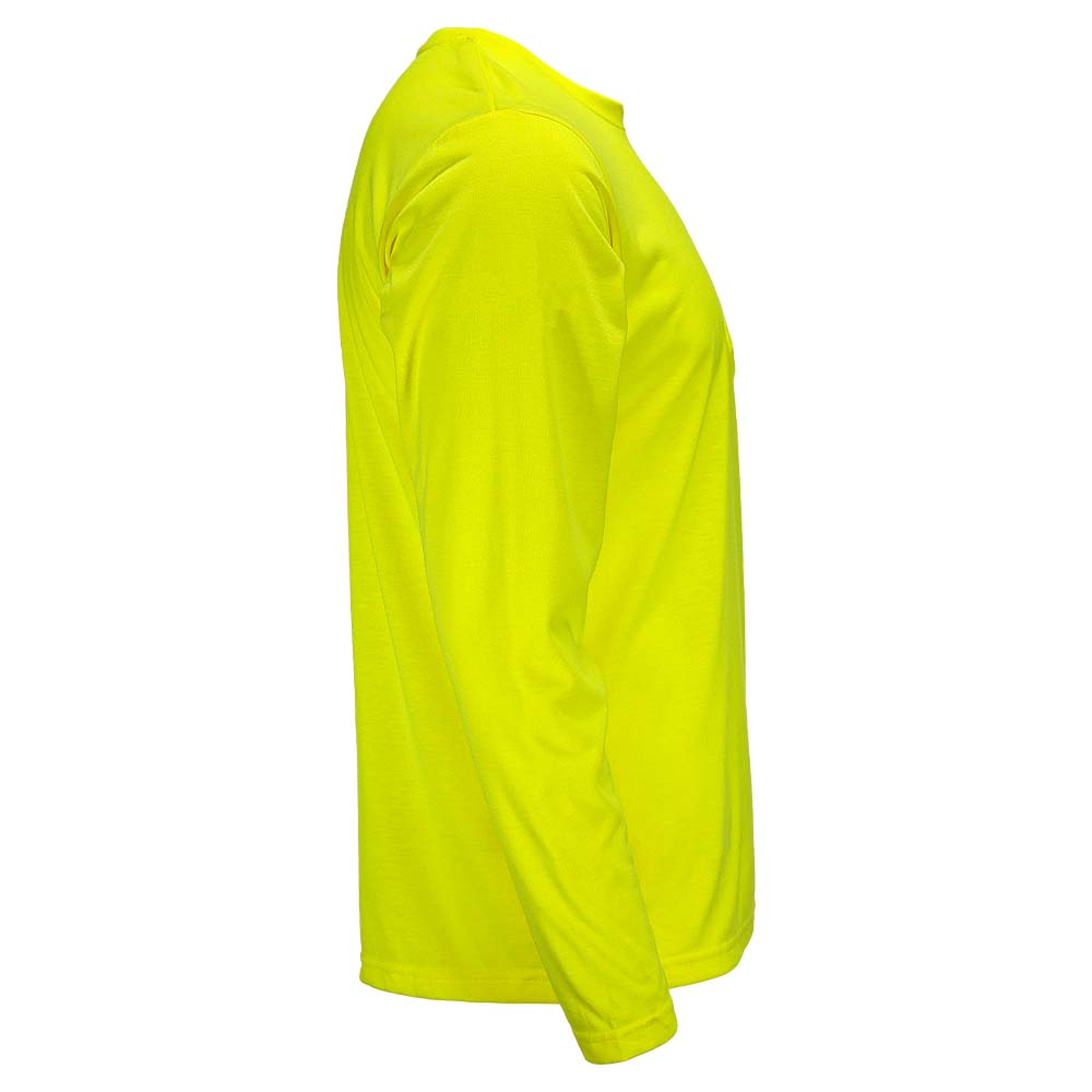 BLANK DSL2601 Hi-Vis Viz-Tuff™ Jersey Long Sleeve Pocket Safety Shirt