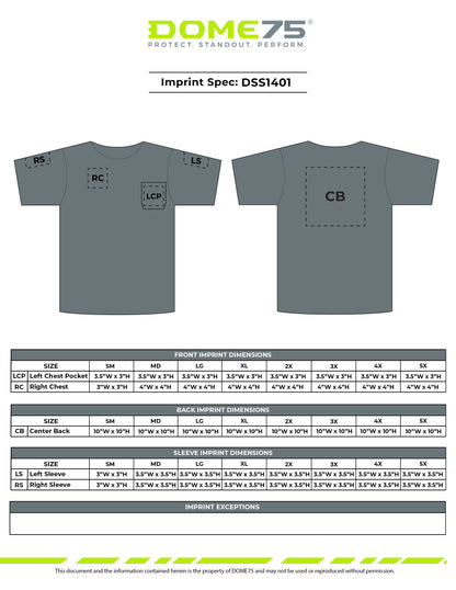 DSS1401 Hi-Vis Viz-Dri™ Short Sleeve Safety T-Shirt