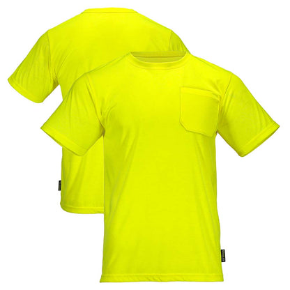 BLANK DSS2601 Hi-Vis Viz-Tuff™ Jersey Pocket Safety T-Shirt