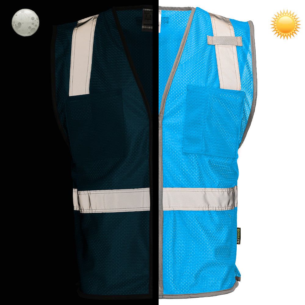 DV1281 Enhanced Visibility Identification Mesh Safety Vest