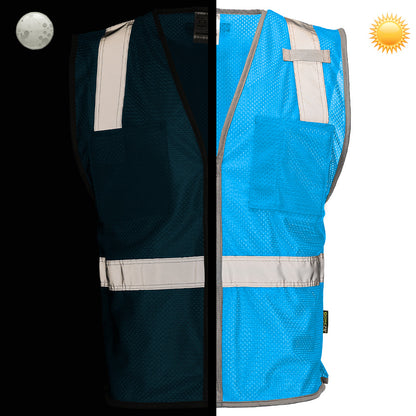 DV1281 Enhanced Visibility Identification Mesh Safety Vest