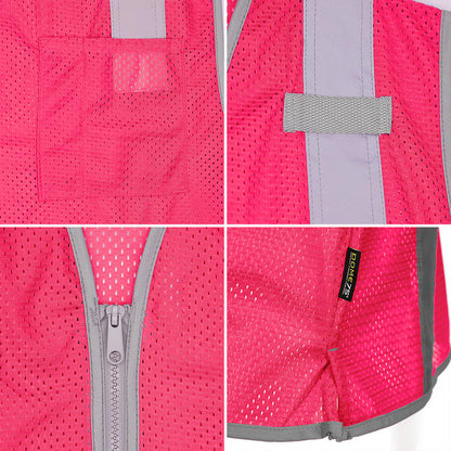 DV1281 Enhanced Visibility Identification Mesh Safety Vest