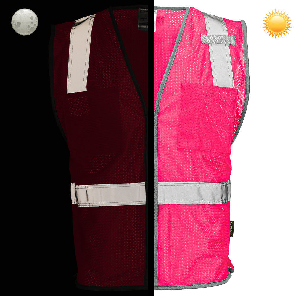 DV1281 Enhanced Visibility Identification Mesh Safety Vest