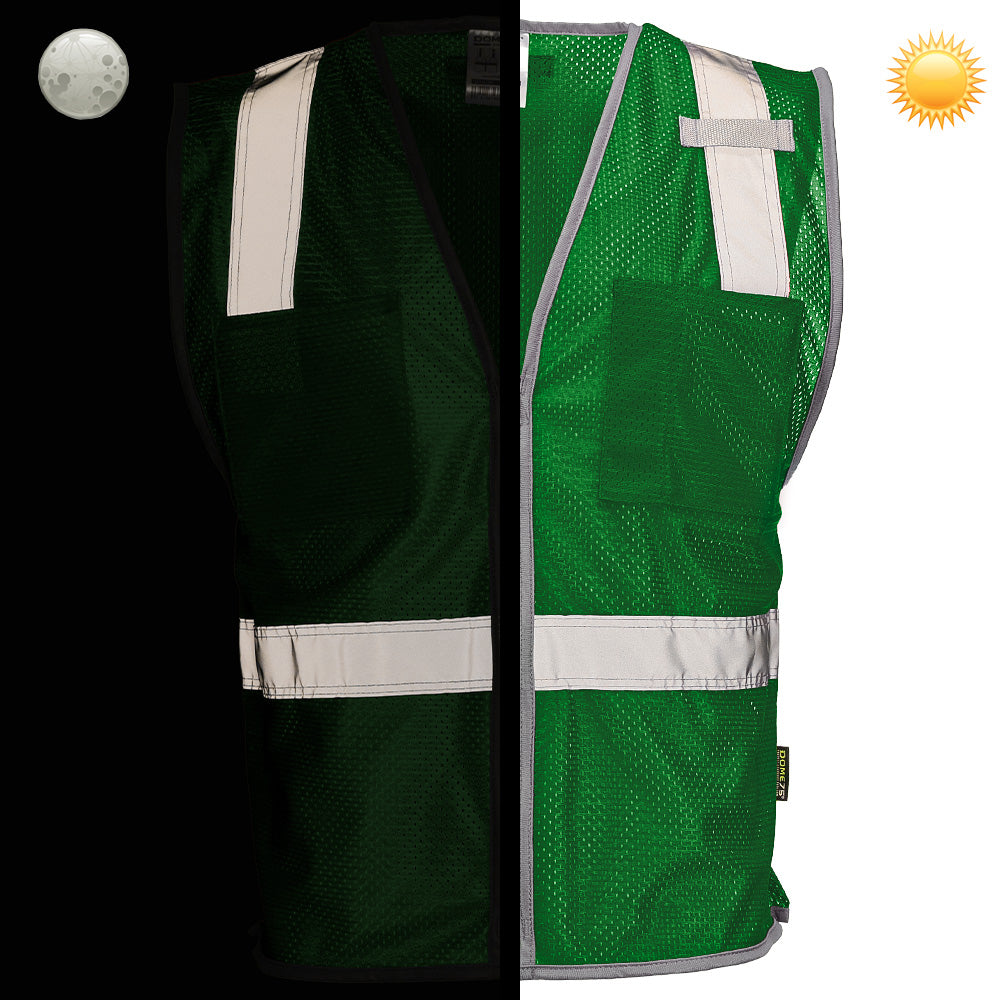 DV1281 Enhanced Visibility Identification Mesh Safety Vest