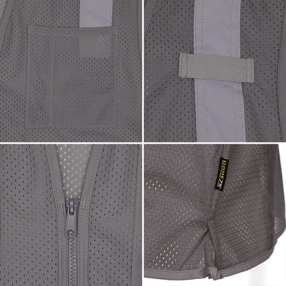 DV1281 Enhanced Visibility Identification Mesh Safety Vest