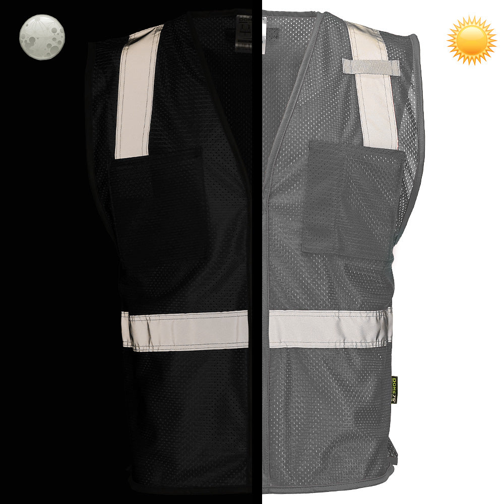 DV1281 Enhanced Visibility Identification Mesh Safety Vest