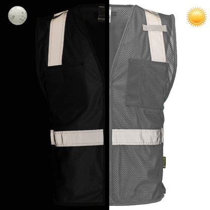 DV1281 Enhanced Visibility Identification Mesh Safety Vest