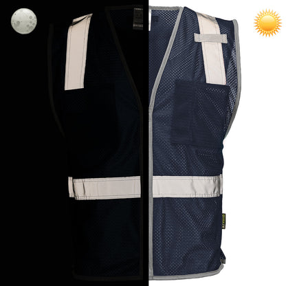 DV1281 Enhanced Visibility Identification Mesh Safety Vest