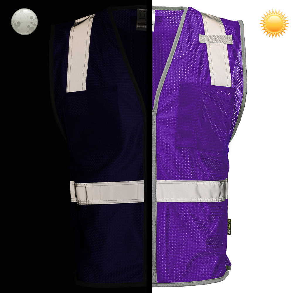DV1281 Enhanced Visibility Identification Mesh Safety Vest