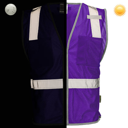 DV1281 Enhanced Visibility Identification Mesh Safety Vest
