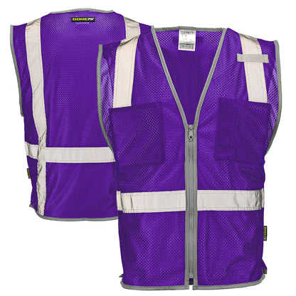 DV1281 Enhanced Visibility Identification Mesh Safety Vest