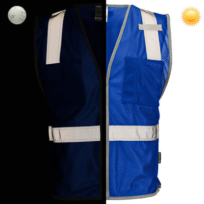 DV1281 Enhanced Visibility Identification Mesh Safety Vest