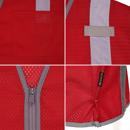 DV1281 Enhanced Visibility Identification Mesh Safety Vest