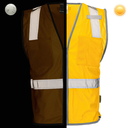 DV1281 Enhanced Visibility Identification Mesh Safety Vest