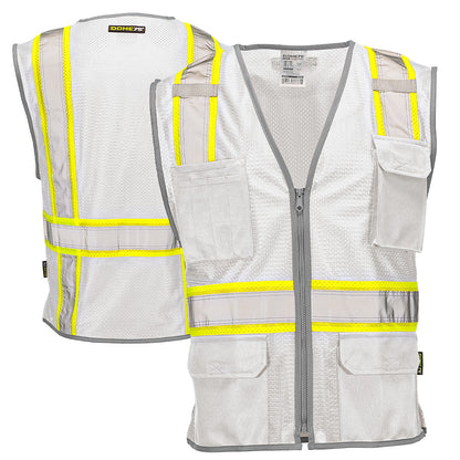 BLANK DV2183 Enhanced Visibility Identification Hi-Vis Contrast Mesh Safety Vest