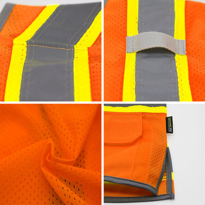 DV2533 Hi-Vis Class 3 Hi-Vis Contrast Viz-Cool™ Mesh Safety Vest