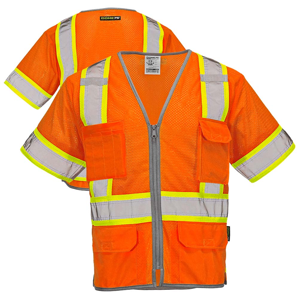 DV2533 Hi-Vis Class 3 Hi-Vis Contrast Viz-Cool™ Mesh Safety Vest