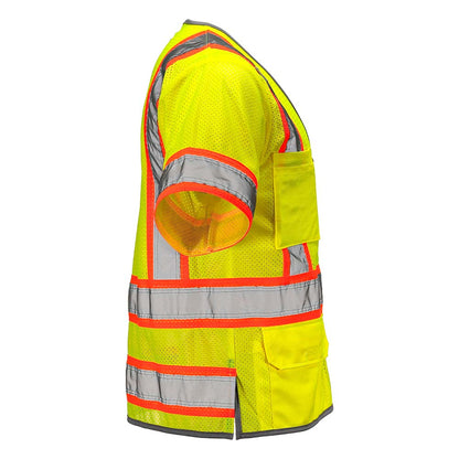 DV2533 Hi-Vis Class 3 Hi-Vis Contrast Viz-Cool™ Mesh Safety Vest