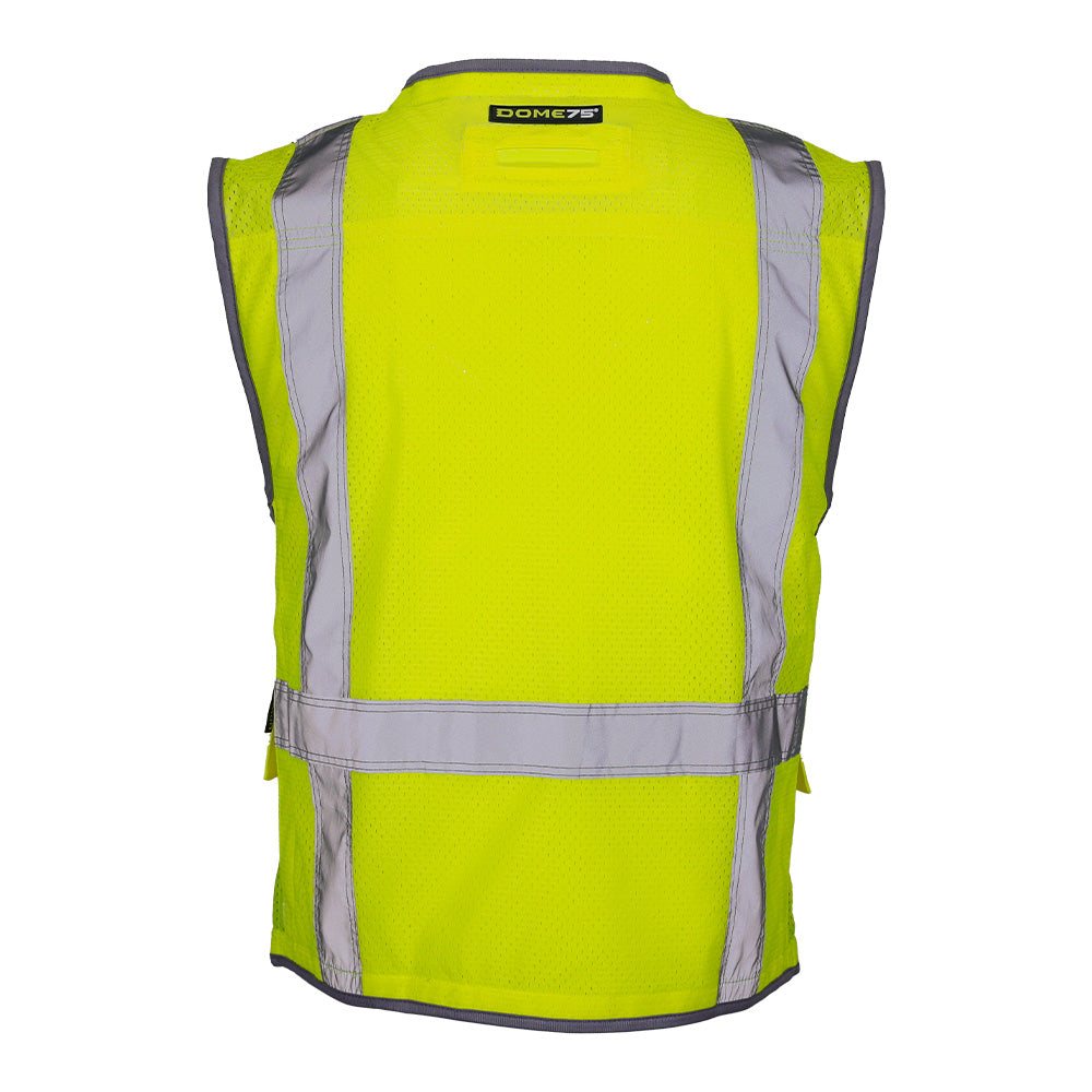 DV3521 ANSI Class 2 Hi-Vis Mesh Utility Safety Vest