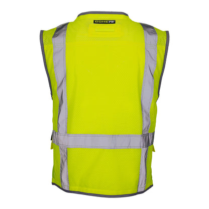 DV3521 ANSI Class 2 Hi-Vis Mesh Utility Safety Vest