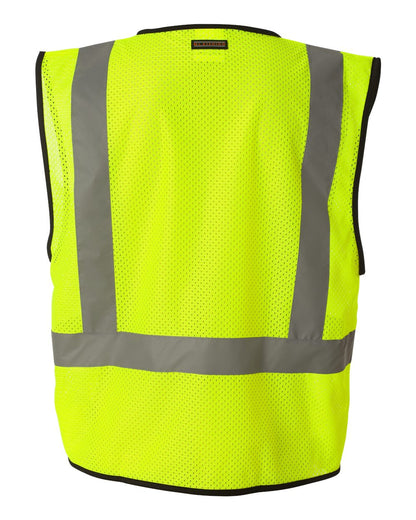 Unisex Economy Single Pocket Hook-and-Loop Mesh Vest