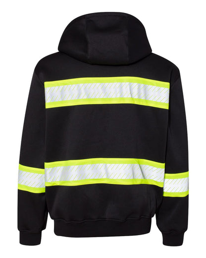 BLANK B310-313 Men's EV Series® Enhanced Visibility Full-Zip Hooded Sweatshirt