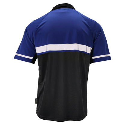 OSP4742 Series Enhanced Visibility Lightweight Snag-Proof Black Bottom Safety Polo