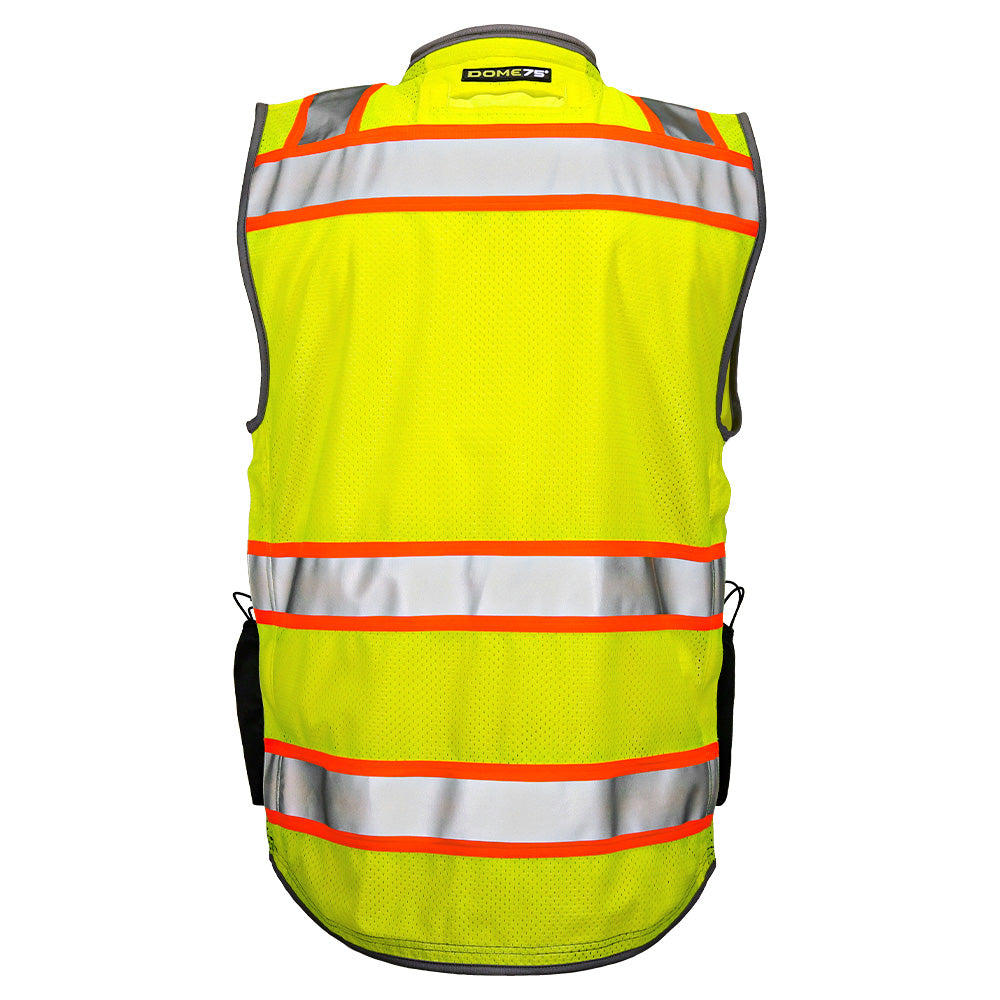 BLANK OV8725 Heavy-Duty Black Bottom Safety Vest Featuring MUL System and ProPocket