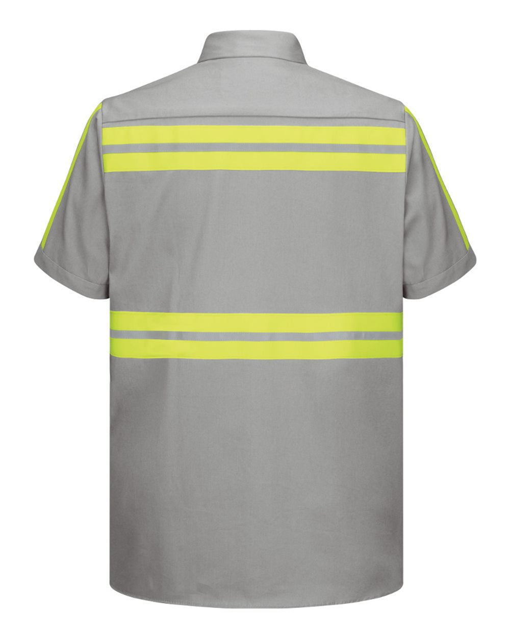 BLANK SC40E Men's Enhanced Visibility Short Sleeve Cotton Work Shirt