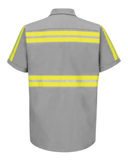 BLANK SP24E Men's Enhanced Visibility Industrial Work Shirt