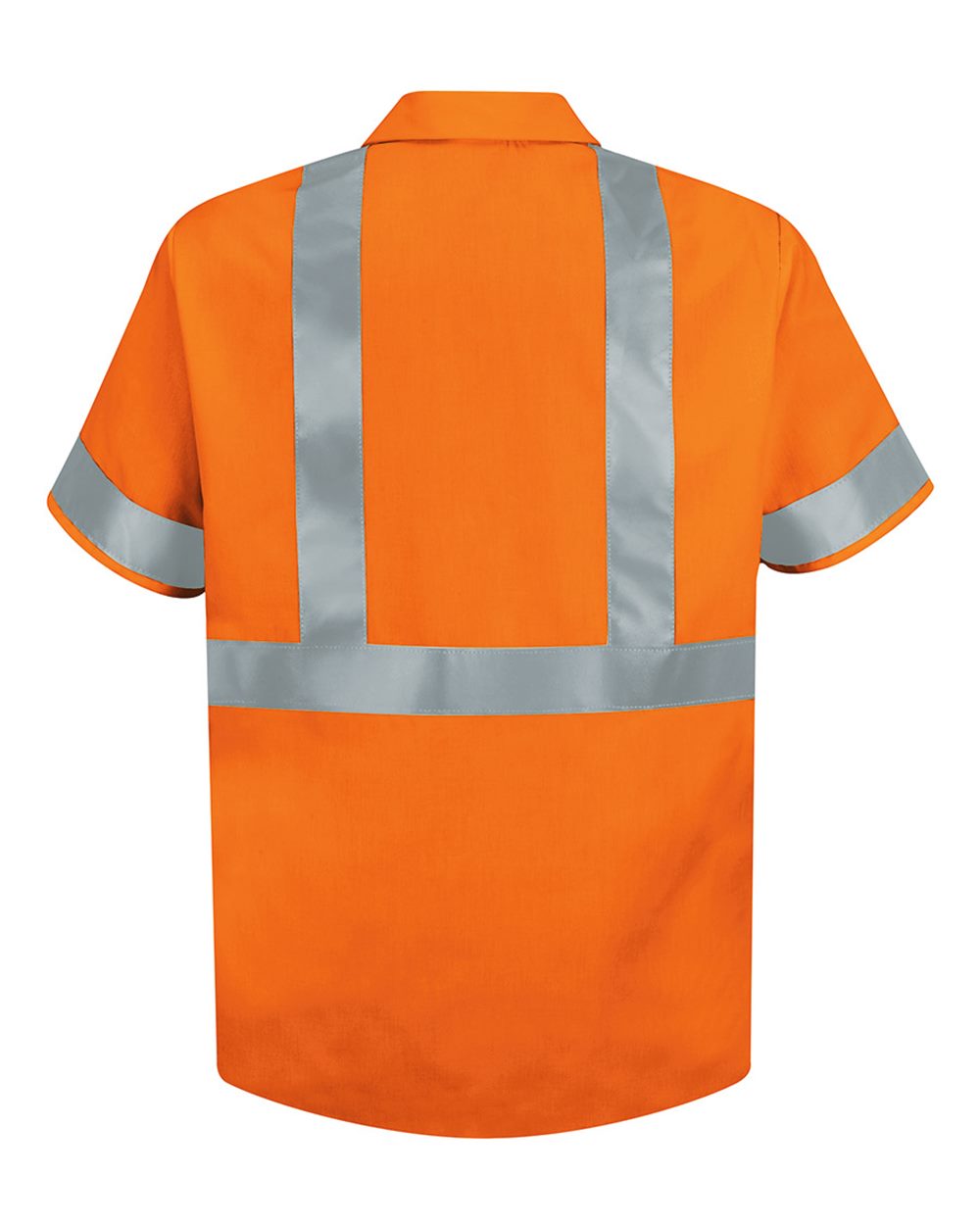 BLANK SS24HV Men's High Visibility Safety Short Sleeve Work Shirt