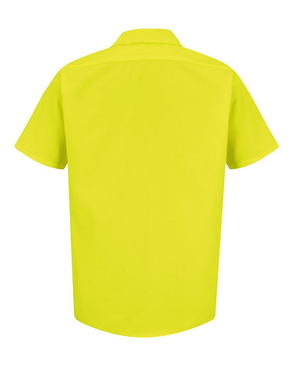 BLANK SS24 Men's Enhanced Visibility Short Sleeve Work Shirt